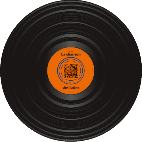 Animation d'un disque vinyle